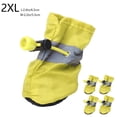 thumbnail image 1 of Aursykel Waterproof Dog Shoes for Small Dogs with Reflective Straps Non Slip Paw Protectors Relaxedable Dog Booties for Puppies Adjustable Drawstring Easy On Off Set of 4, 1 of 8