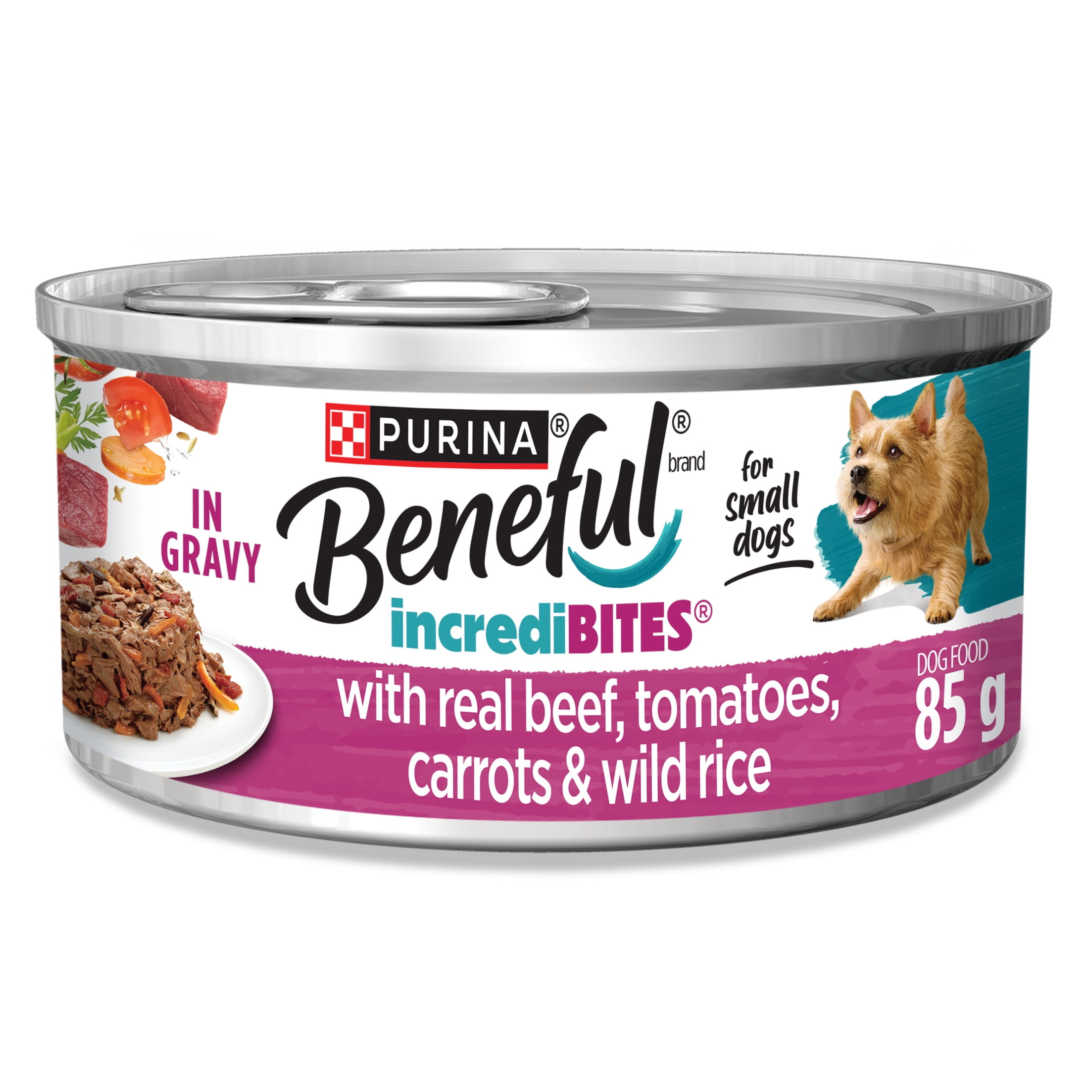 Beneful Incredibites In Gravy with Real Beef, Wet Dog Food 85 g