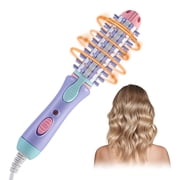 FcBaudy Curling Iron, Hot Tools Curling Iron Curling Iron Heated Round Brush Antiscald Mini Curling Brush For Short Hair Wand Curling Iron Ceramic Hair Tools For Styling Curling iron