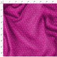 thumbnail image 4 of Soimoi Tissu en Voile de Coton Rose Notes d'Instruments de Musique Tissu au Mètre 56 Pouces de Large, 4 of 5