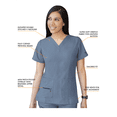 thumbnail image 3 of Adar Pro Heather Breakthrough Plus Ensemble de Sarrau pour Femmes - Haut à Col en V Amélioré et Pantalon à Multiples Poches, 3 of 7