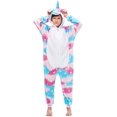 thumbnail image 1 of Combinaisons de Nuit pour Enfants à Capuche en Flanelle - Pyjama une Pièce pour Garçons et Filles, Vêtement de Nuit, Robe de Chambre pour Enfant, 4-8 Ans, 1 of 5