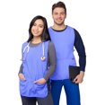 thumbnail image 2 of "Sivvan Unisex Cobbler Apron (6 Pack) - Adjustable Waist Ties, 2 Deep front pockets", 2 of 7