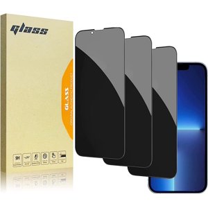 [3 Pack] Privacy Screen Protector for iPhone 13 Pro Max, Full Cover Anti-Spy Screen Protector Tempered Glass