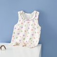 thumbnail image 2 of Économies d'Été! SROBPTY Garçons Filles Camisoles Sans Manches Hauts, Camisole de Base à Col Rond d'Été pour Enfants Camisole Décontractée Confortable pour Filles Blanche, 4 Ans, 2 of 3