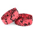 thumbnail image 3 of Ruban de Guidon de Bicyclette en Mousse EVA avec Conception Amortissante, Prise Confortable pour Longs Trajets, Comprend 2 Embouts et 2 Rubans, Option de Couleur Rouge et Noire, Longueur 210 cm, Poids Léger 18 g, Ensemble de 2, 3 of 6