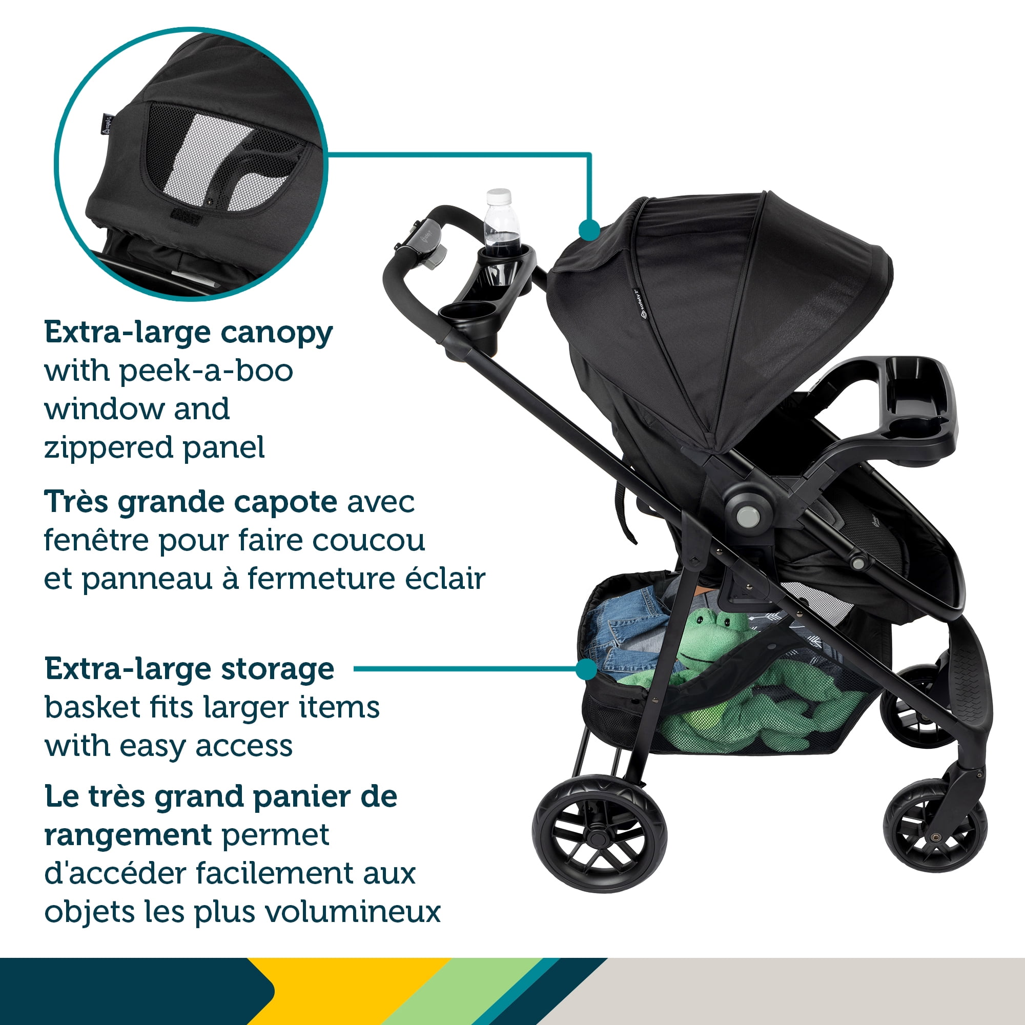 Système de voyage Grow and Go™ Flex 8-en-1 de Safety 1st Alliage
