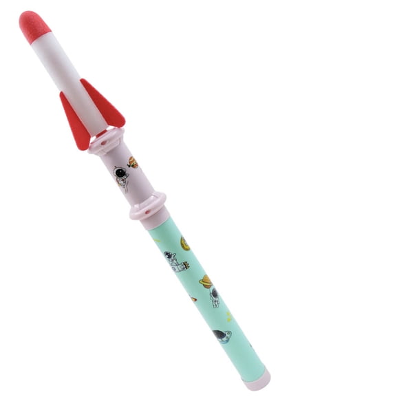 HOARBOEG Lanceur de Fusée Jouet pour Enfants : pour Fusée Jouet pour Enfants, Jouet à Tirer pour Garçons et Filles - Fusée en Mousse Lumineuse, Cadeau pour Enfants de 6-8 8-12 Ans
