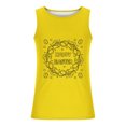 thumbnail image 4 of Qertyioot Nouveau Mode Imprimé de Pâques Gilet Décontracté d'Été pour Hommes Imprimé Sport Col Rond, 4 of 5