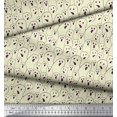 thumbnail image 3 of Soimoi Velvet Fabric Ghost Halloween Print Fabric by Yard 58 Inch Wide, 3 of 3