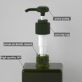 thumbnail image 2 of 2Pcs 8oz/250ml Plastic Amber Pump Bottles for Hand Liquid Soap Shampoo, 2 of 8