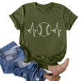 thumbnail image 2 of adviicd Chemises de Travail pour Femmes T-Shirts Graphiques Lettres Manches Courtes Été Décontracté Drôle Hauts AG,TTG, 2 of 5