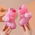 thumbnail image 4 of Girls Boots Thick Sole for Girls Size 4 Girls Non Warm Comfortable Winter Snow for Girls Big Girls Snow Shoes for Girls Commander Boot S Snow - Durable Solid Color Booties for Girls Riding, 4 of 4
