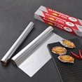 thumbnail image 4 of XYAIYT Thickened Heavy Duty Aluminum Foil Roll for Baking Grilling Roasting and Cooking Stable Heat Resistant Non Stick Easy Cut and Store Versatile Kitchen for Home and Commercial Use(Silver,32.8 ft), 4 of 5