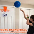 thumbnail image 5 of WLOELOEW Blue Mute Ball Indoor Children'S Silent Basketball Racket Ball Sports Ball Toys Baby Sponge Ball Frame, 5 of 5