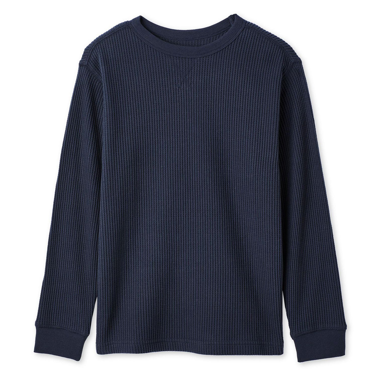 T-shirt à manches longues en tricot gaufré George pour garçons