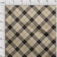 thumbnail image 2 of oneOone Georgette Viscose Fabric Tartan Check Fabric Prints By Yard 42 Inch Wide, 2 of 4