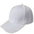 thumbnail image 2 of Pxiakgy Baseball Cap Blank Hat Solid Color Hat White One size, 2 of 3