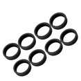 thumbnail image 3 of 8 Pcs Roues de Valise Housses Réduction de Bruit Absorption des Chocs Protection en Silicone, Protection contre les Rayures, Absorption des Chocs, Réduction de Bruit, 3 of 8