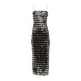 thumbnail image 3 of EGNMCR Robes de Soirée pour Femmes, Robes Formelles pour Femmes, Robes de Cocktail pour Femmes Robe à Paillettes Dégradées de Printemps et d'Été pour Femmes avec Bretelles Jupe Courte et Jupe Robe pour Femme, 3 of 3