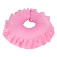thumbnail image 4 of Beauty Salon Face Pillow, Skin Friendly U Shaped Neck Cushion 360° Protection Wavy Ruffle Design Comfortable  For Massage Traveling Pink, 4 of 8
