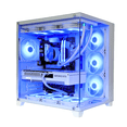 thumbnail image 4 of Delta Labs Moonlight PC de Jeu Blanc – Core 5 Ultra 245K, RTX5060 8 Go GDDR7, 32 Go DDR5 RAM, 1 To NVMe SSD, 4 of 5
