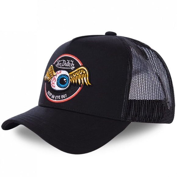 VON baseball Caps Letters men's And Women's Outdoor Sports Sunscreen Mesh Embroidered DUTCH Trucker Hats