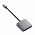 thumbnail image 3 of Satechi 4-Port USB-C Hub with PD Adapter Space Grey Adapters, 3 of 5