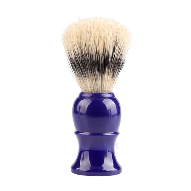 Men's Care Tools, Plastic Handle, Boar Bristles, Foaming Shaving Brush