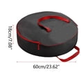 thumbnail image 3 of Vaidha Foldable Christmas Tree Wreath Storage Bag Cover Large-capacity Quilt Storage Bags Organize Tools, 3 of 4