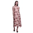 thumbnail image 1 of Bimba Floral Causal Long Dos Nu Licol Robe de Plage Imprimé Femmes-X-Petit, 1 of 6