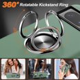 thumbnail image 5 of KOMI for Google Pixel 8 Case, Slim Fit Case for Pixel 8 with Ring Holder Kickstand [Military Grade Drop Tested] [TPU+PC] Dual Layer Shockproof Protective Phone Case for Google Pixel 8, Alpine Green, 5 of 5