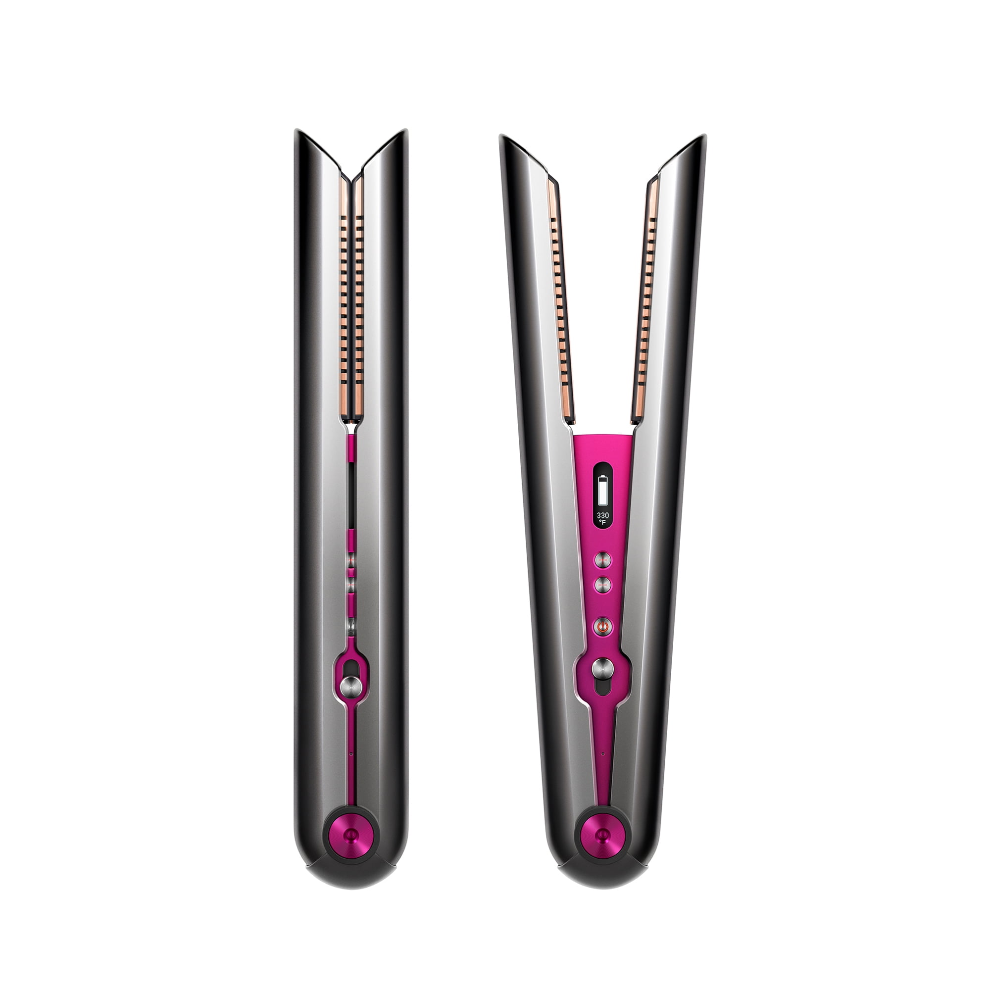 Dyson Official Outlet - Dyson Corrale Hair Straightener - Nickel/Fuchsia - Refurbished