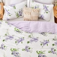 thumbnail image 3 of Hitime Ensemble de Housse de Couette Simple, Microfibre Douce et Respirante 3 Pcs Ensembles de Literie Simple, Motif Ensemble de Housse de Couette Simple Confortable, avec Fermeture Éclair (Simple), 3 of 8