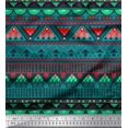 thumbnail image 1 of Soimoi Polyester Crepe Fabric Geometric & Semi Mandala Decorative Fabric Prints by Yard 52 Inch Wide, 1 of 2