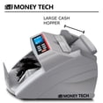thumbnail image 4 of Money Tech Polymer & Paper Multi-Currency Compact Bill Cash Counter. Canadian Plastic & USD Banknote Counting Machine with Counterfeit Detection and LCD Screen, 4 of 6