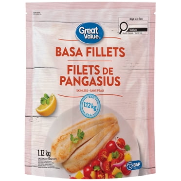 Great Value Basa Fillets, 1.12 kg