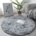 thumbnail image 1 of Bgsha Ultra Soft Round Area Rug Circular Shaggy Rug Fluffy Area Rugs Plush Circle Floor Carpet Mat for Teens Girls Baby Bedroom Living Room Floor Decor, 1 of 9