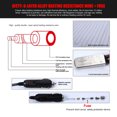 thumbnail image 4 of TOYTEXX 1 Pce Audew Coussin de Siège Auto Chauffant 12V Paire avec Contrôle du Thermostat pour Conduite Hivernale – Ajustement Universel, 4 of 6