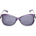 thumbnail image 4 of Readers .com le Delia Lunettes de Lecture Bifocales Lecteur Soleil, Style Rétro Carré pour Femmes (Violet +2,00), 4 of 4