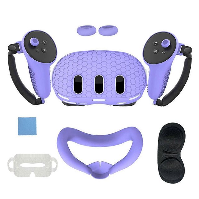 Pour 3 Poignées de Protection pour Manette, Coque avant pour Casque et Couverture Faciale, Accessoires VR