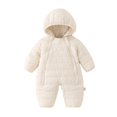 thumbnail image 1 of Kid Jumpsuit,Thick Hooded Climbing Newborn Zipper Long Sleeve for Warmth withable, 1 of 8