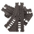 thumbnail image 2 of KAKOWELY replacement train track 2pcs Replacement Train Track for Kids Plastic Train Track Accessory Flexible and Durable Railroad Track for Train Track Playset, 2 of 5