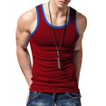 thumbnail image 3 of Débardeur de Sport Décontracté pour Hommes, Été, Assorti, 3 of 5