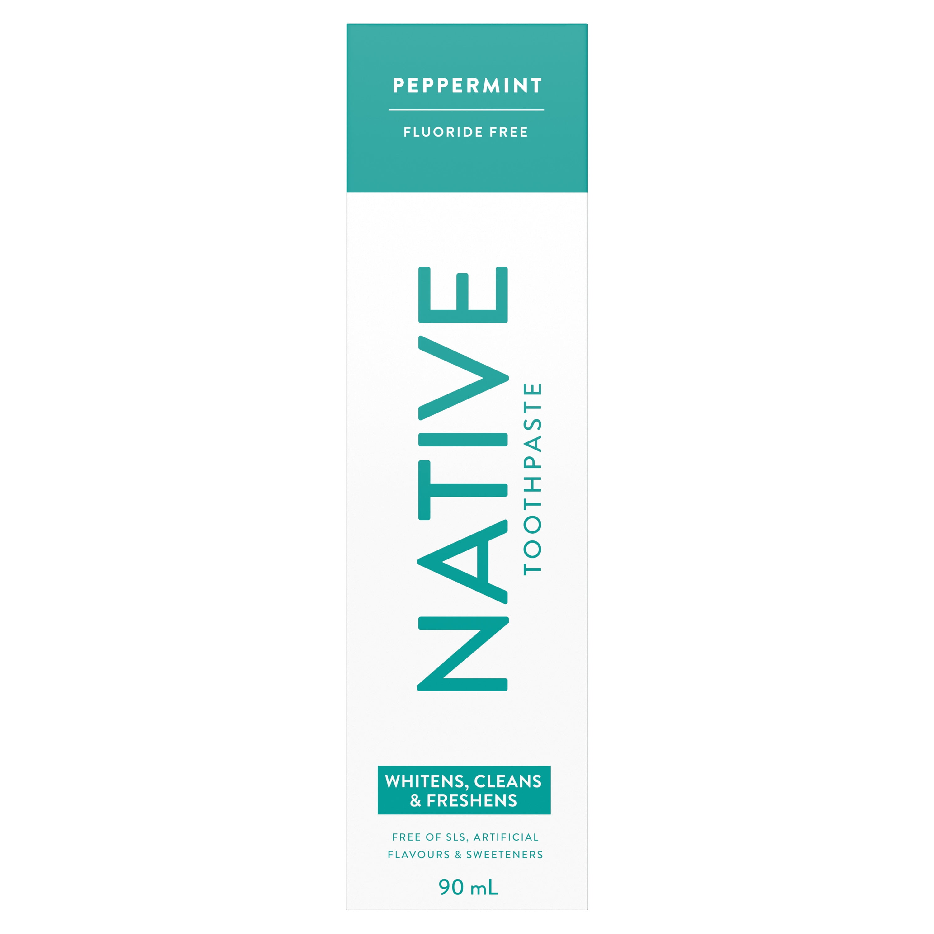 Dentifrice sans flurorure Native, saveur Menthe poivrée, 90 mL