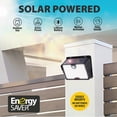 thumbnail image 3 of Bell + Howell Bionic Wall Light Pro Solar Powered 500 Lumens Motion Activated Outdoor Weather Resistant, 3 of 6