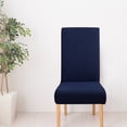 thumbnail image 4 of Limited Time Violete Solid Color Brushed High Elastic Chair Cover Soft And Comfortable Chair Seat Cover -proof And Dirt- Chair Slipcover Suitable For Dining Chair, 4 of 5