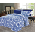 thumbnail image 1 of Ensemble de Draps Imprimés 6 Pcs Hotel Club 1200 Ultra Doux (Simple, Blue Moon), 1 of 1