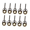 thumbnail image 3 of 10 Pcs Guides de Tige Robustes Anneaux de Pointe Réparation de Tige en Céramique 1.2mm, 3 of 8