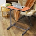 thumbnail image 3 of Gymax Overbed Rolling Table Laptop Food Tray Hospital Desk, 3 of 10